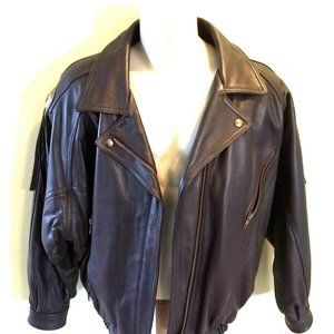 Men's Harley-Davidson Leather Biker Jacket Black L
